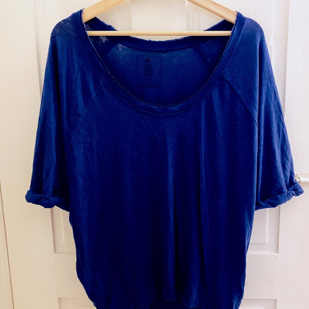 Royal Blue relaxed tee from Free People